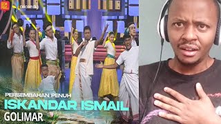 ISKANDAR ISMAIL Reaction - GOLIMAR | GEGAR VAGANZA 12 MINGGU 8