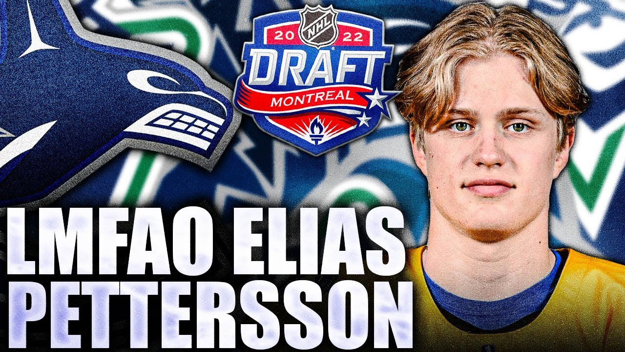 The Canucks just drafted ANOTHER ELIAS PETTERSSON 🤯 