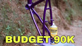 HOW TO A BICYCLE FRAME WITH SPRAY PAINT DITON PREMIUM