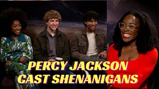 I Interviewed The Cast Of Percy Jackson And We Had The Best Time!