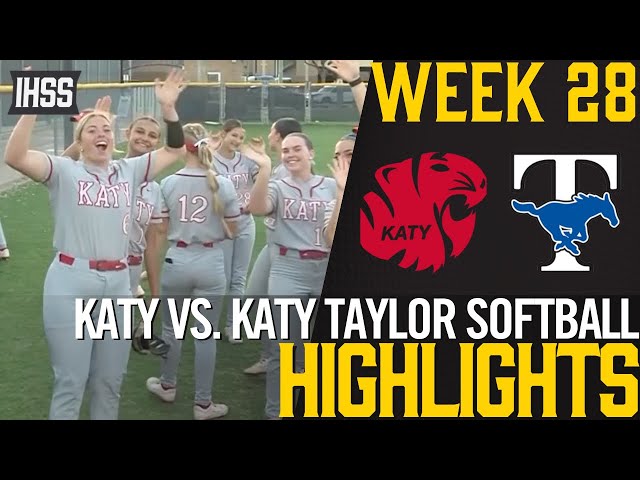 Katy Softball Crushes Katy Taylor 13-0 Behind E.K. Smith