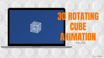 3D Rotating Cube Animation