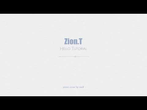 zion.t(자이언티)---hello-tutorial(멋지게-인사하는-법)(piano-cover)