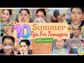 10 summer tips for teenagers for tiny bumps tanning black heads dark lips moremust know for you