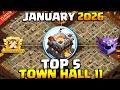 NEW TOP 5 BEST Town Hall 11 (TH11) Base + Copy Link 2026 | TH11 War/Trophy Base | Clash of Clans 