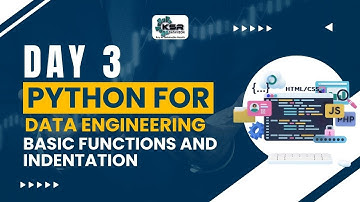 Day 3: Python for Azure Data Engineering - Your Gateway to a Cloud-Powered Future ☁️| KSR DATAVIZON