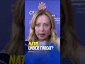 Trump’s "Naughty List" and the Iran war: Meloni calls for a stronger European NATO!