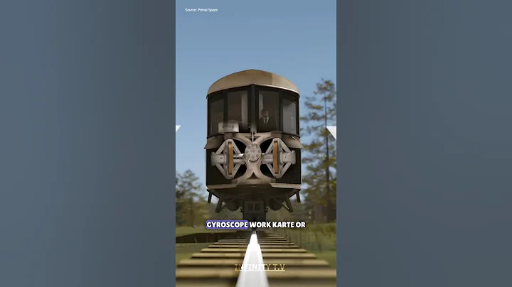 The Unbelievable Brennan Gyro Monorail #science #experiment