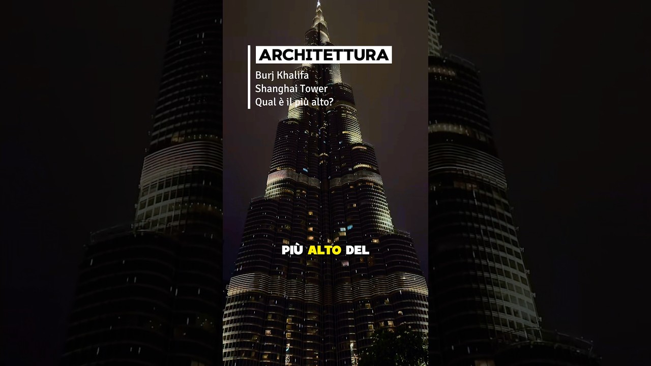 Architettura: qual è l’edificio più alto del mondo? 