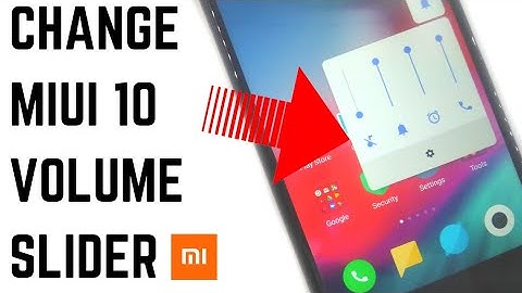 How To Change Miui 10 Volume Slider On Any Xiaomi Device | Redmi Note 4/Redmi 4