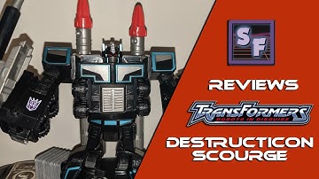 Wayback Wednesday - Destructicon Scourge (Transformers Review)