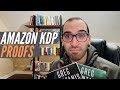 HOW TO GET PROOF COPIES OF YOUR AMAZON BOOK