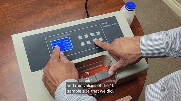 How To Use Tablet Hardness Tester [Kamal Manku]
