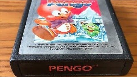Pengo (1984) on Atari 2600+