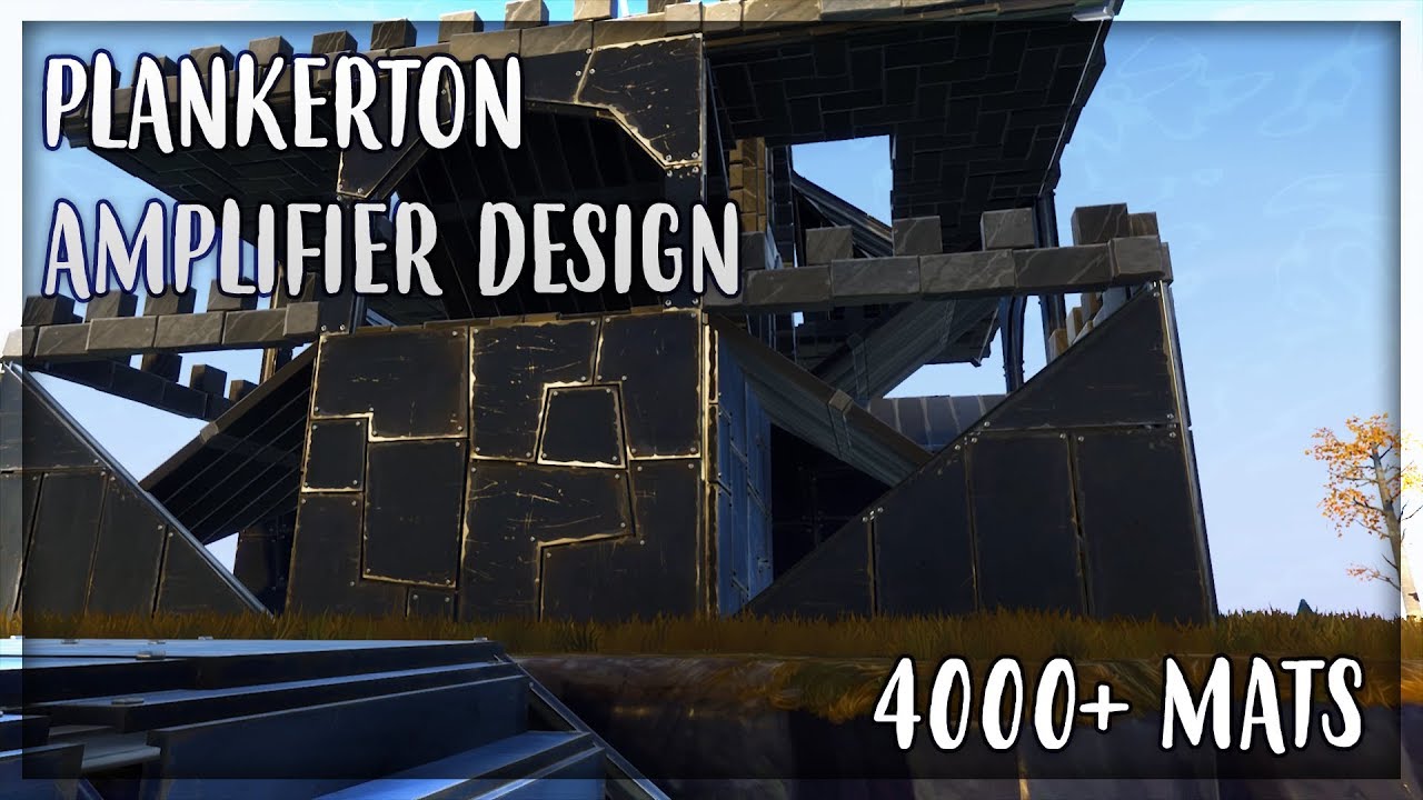 Plankerton Amplifier Design Fortnite Save the World (THANKS FOR 500