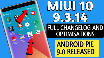 MIUI 10 9.3.14 Update Preview | Full Changelog, Optimisations And Bug fixes