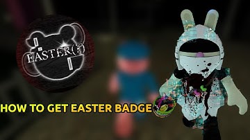 How to get the Easter Badge in Piggy TROI Chapter Concepts | Piggy the Result of Isolation