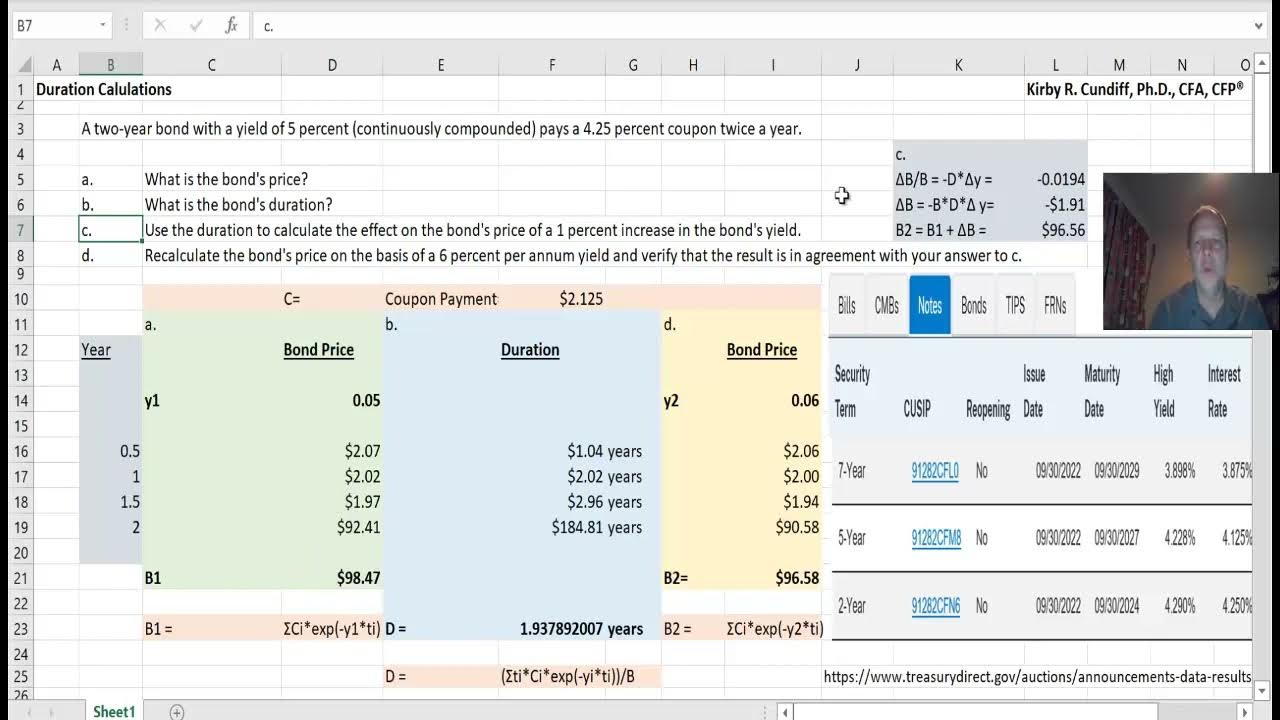 Duration Bond Prices and Yields (Hull Interest Rates) YouTube Duration Bond Prices and Yields (Hull Interest Rates) YouTube