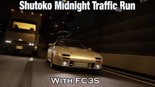 Assetto Corsa | Shutoko Expressway | FC3S Traffic Run