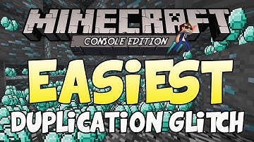 Minecraft (Console) TU19 EASIEST DUPLICATION GLITCH (How To)