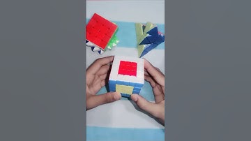 dot in a dot pattern on 5x5 Rubik