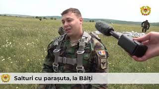 Salturi cu parasuta la Balti 13 06 23