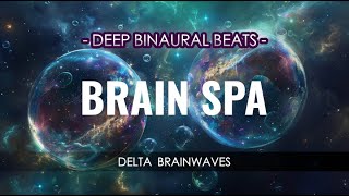 Brain Spa  Deep NeuroMassage BINAURAL BEATS & WHITE NOISE  15 min