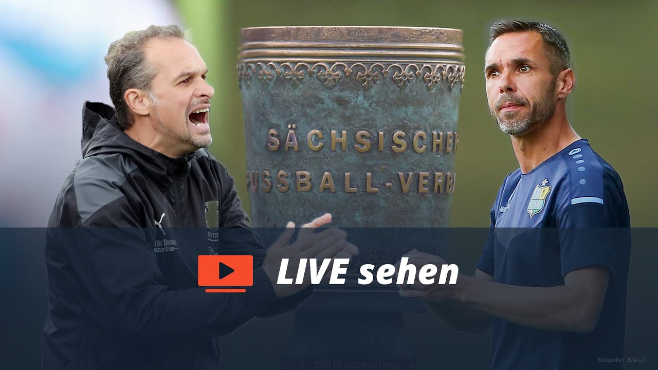 Livestream Pressekonferenz vor dem Sachsenpokalfinale Sport im Osten MDR