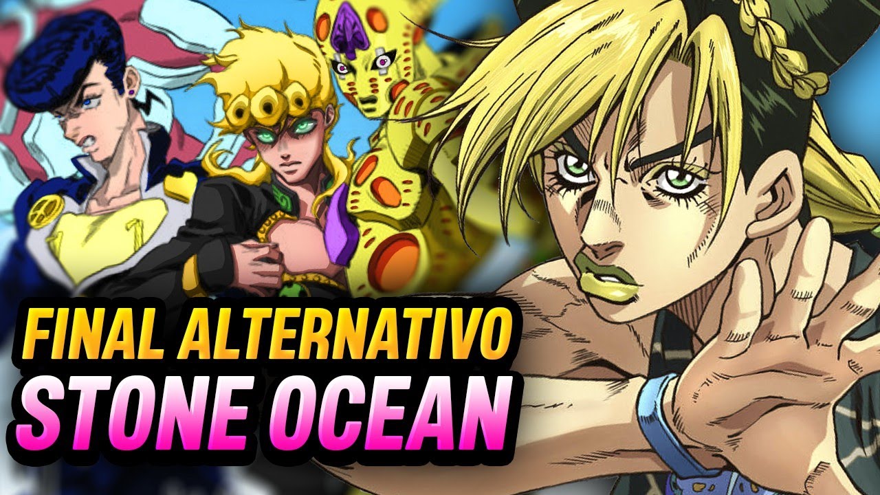 CHOREI! Giorno e Josuke No Final de Stone Ocean (final alternativo de jojo  me fez chorar) II JOJO99 