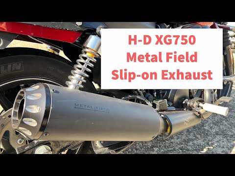 ハーレーXG750用　S&Sスリップオンマフラー　中古品 ハーレーXG750用S&Sスリップオンマフラー中古品