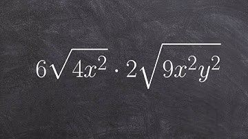 Math tutorial for finding product of two radical expressions