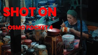 DJI Osmo Pocket 4 - Low Light Test (4K)
