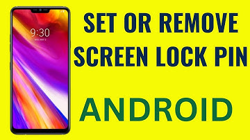 How to setup a lock screen PIN code or password on your Android phone