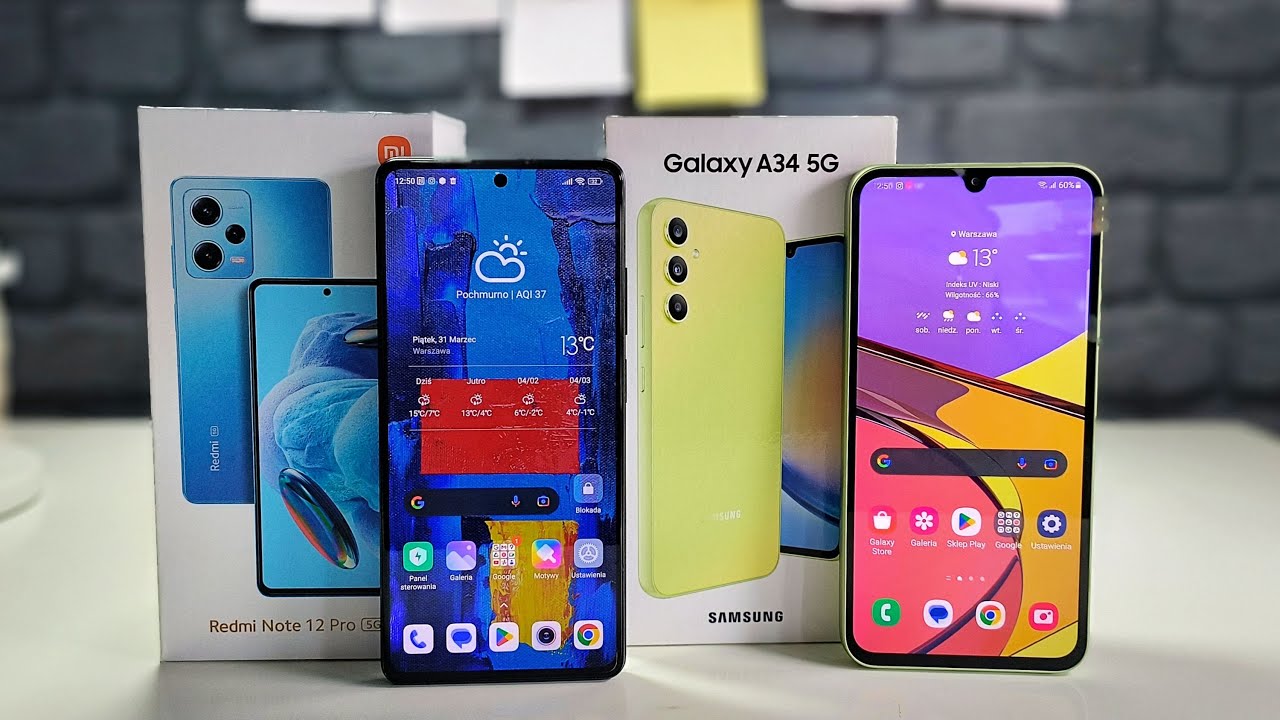 Redmi Note 12 Pro czy Galaxy A34. Który wybrać? 🤔