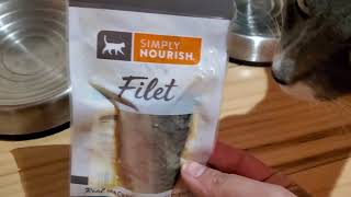 Kitty Cat tries new treat real review Simply Nourish® Filet Cat Treat - Natural Petsmart fur babies by RealReviews YS 40 views 4 years ago 4 minutes, 1 second