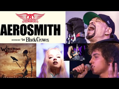 Aerosmith Final Tour - new Great Van Fleet - Poppy covers Kittie - Nita Strauss tour - Body Count