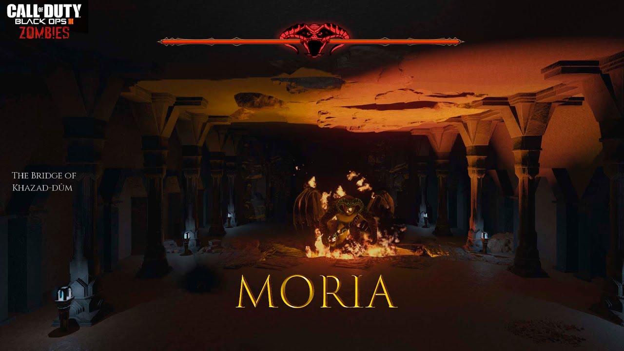 NEW Side Easter Egg  Black Ops 3 Moria-Khazad-Dum 