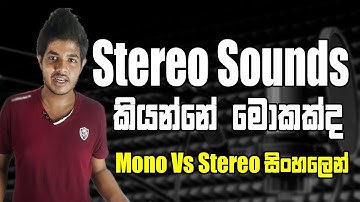 Stereo vs Mono Sounds Explained in Sinhala