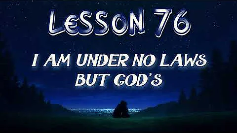 Lesson 76 | Daily Guided Meditations | A Course In Miracles Workbook for Students