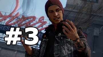 Infamous Second Son Walkthrough Part 3 - No Commentary Playthrough (PS4)