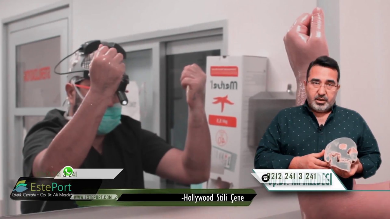 Çene Estetiği Hollywood Tekniği