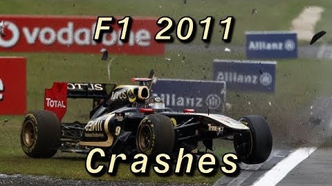 F1 2011 Crashes
