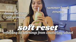 restarting gently | a soft summer break vlog screenshot 2