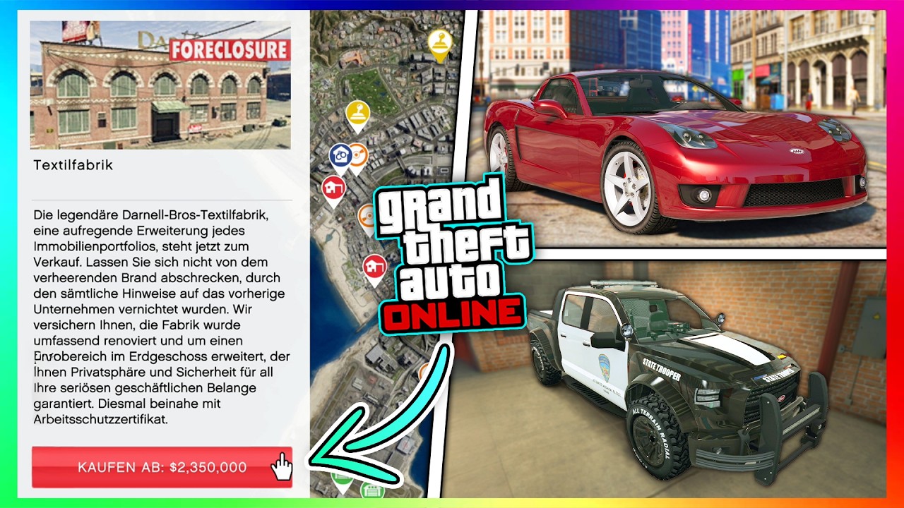 Gta 5 Online Polizei Auto Kaufen So funktioniert das neue GTA Online DLC! 6 Autos, Polizei Caracara