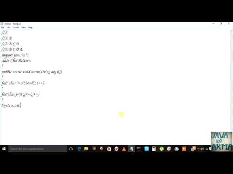 Nested loops Java Patterns 8 by taking input from user
