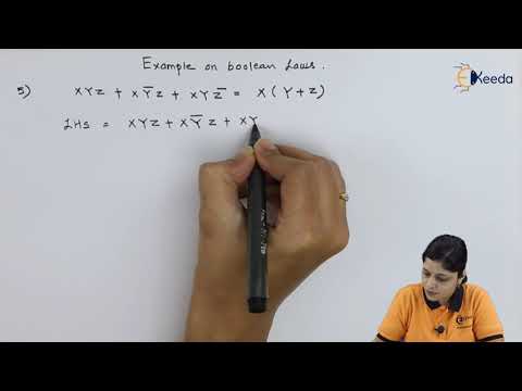 Boolean Laws (Example 5) | Logic Gates and Combinational Circuits | Digital Circuit Design
