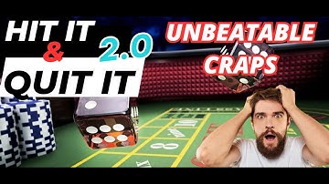 Another Unbeatable Craps Strategy! Live Tables, Stadium Craps, Bubble Craps