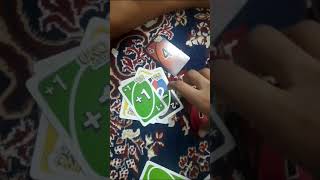 uno playing with my sister