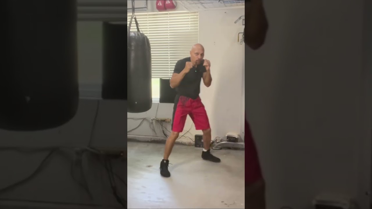 Learn how to punch and move for boxing training 