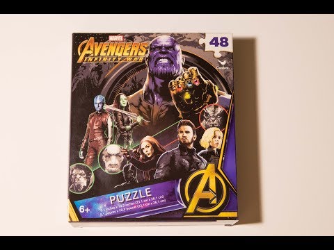 asmr-[no-talking]-[unboxing]-marvel's-avengers-infinity-war-jigsaw-puzzle